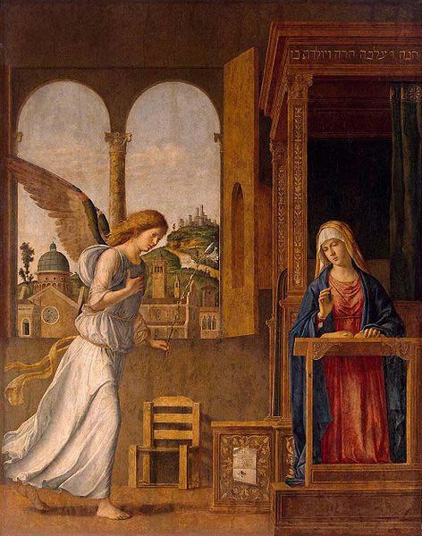 CIMA da Conegliano The Annunciation Sweden oil painting art
